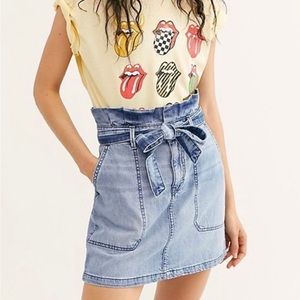 Free People Denim Skirt